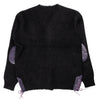 NEEDLES EP Mohair Cardigan in Black da uomo