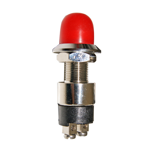 Pulsante 30A Cappuccio Rosso