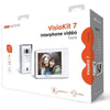 Videocitofono filare, colore bianco - VisioKit 7 - SCS SENTINEL