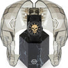 Philipp Plein The $Kull King 3h 40mm Blk Black Silic. Str.