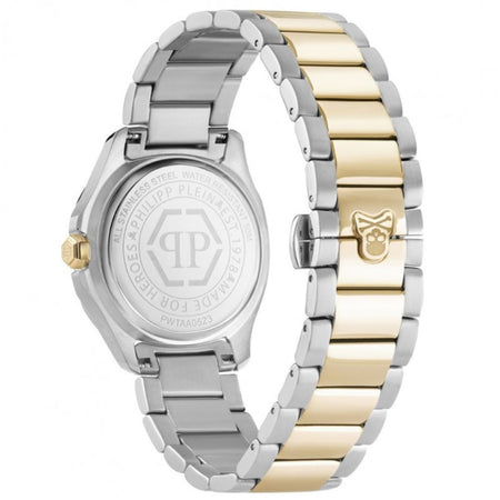 Philipp Plein Lady 3h 38mm White Bicol. Ss Brac