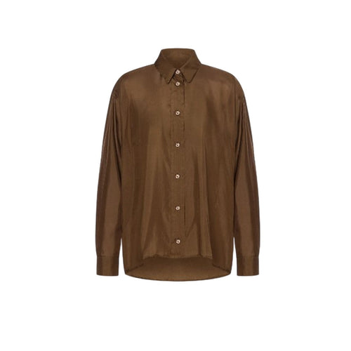 Philosophy bluse e camicie donna philosophy - camicia - marrone da donna