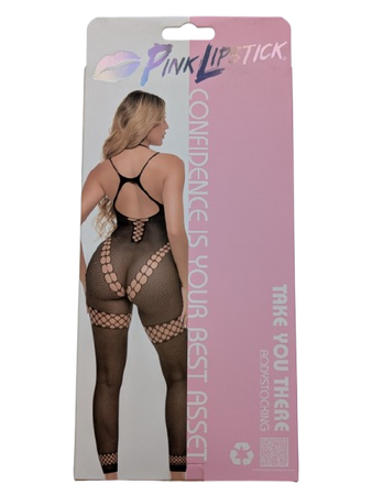 Sexy Tutina Premium Bodystocking Catsuit One size M/L intimo rete