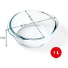 Teglia per friggitrice ad aria - PYREX - 1450140 - Rotonda - Vetro borosilicato - 20 cm