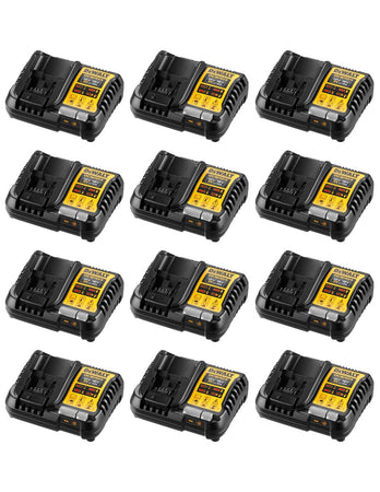 Pack da 12 caricabatterie DeWALT DCB1104-12 (DCB1104 - 12V 18V)
