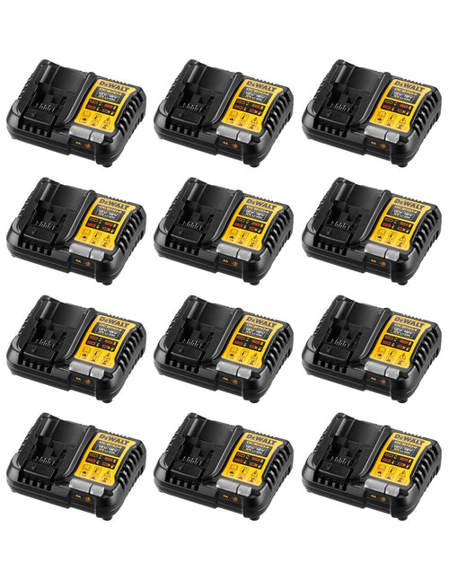 Pack da 12 caricabatterie DeWALT DCB1104-12 (DCB1104 - 12V 18V)
