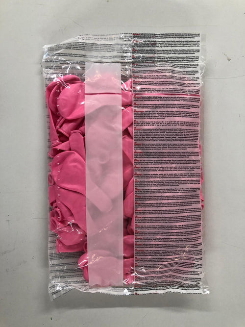 Busta Palloni Rosa 100pz