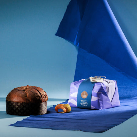 Panettone agrumi e zafferano | Lievitazione naturale 36 ore | Fiasconaro, Sicilia | 1kg