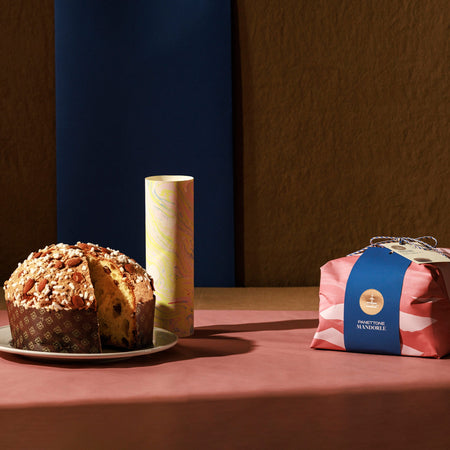 Panettone mandorle | Lievitazione naturale 36 ore | Fiasconaro, Sicilia | 1kg