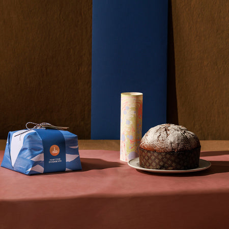 Panettone pandorato | Lievitazione naturale 36 ore | Fiasconaro, Sicilia | 900g