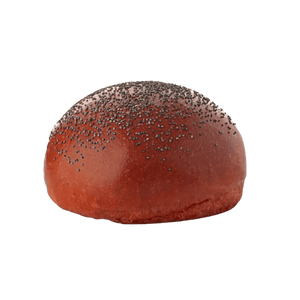 Panino Red Burger Bun Barbabietola Rossa e Semi di Papavero 75G