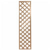 Pannello grigliato Patio rettangolare in legno tropicale naturale per recinzioni giardino e terrazzo