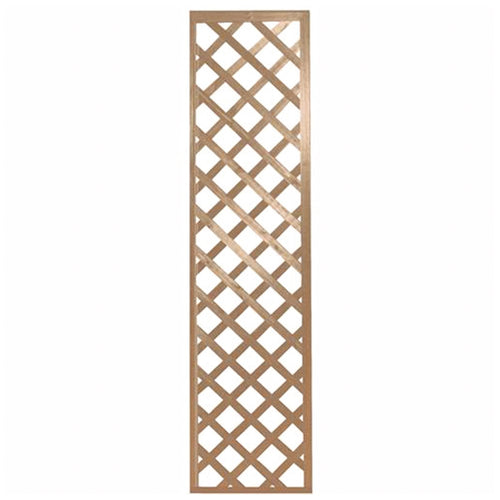 Pannello grigliato Patio rettangolare in legno tropicale naturale per recinzioni giardino e terrazzo