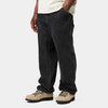 Pantalone Carhartt Double Knee Blk stone Wshd