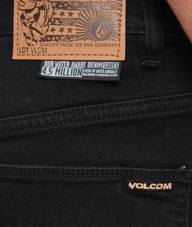 Pantalone Volcom Modown Tapered Black