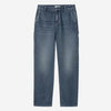 Pantalone W Pierce Pant Blue Dk Uesd Wash