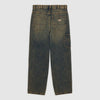 Pantaloni Dickies Madison Baggy Denim yellow fade indigo