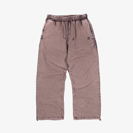 Pantaloni Wasted Paris Splinter zip Burgandy