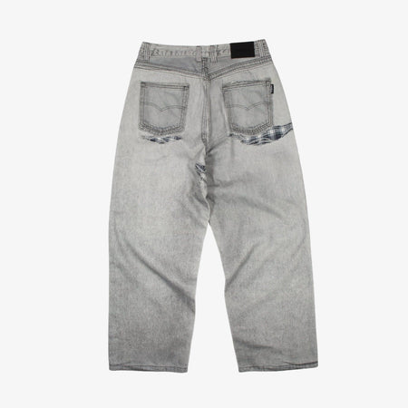 Pantaloni Wasted Paris Trompe loeil grey