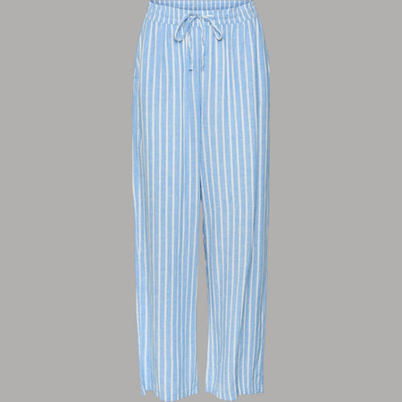 Pantaloni in Lino Vero Moda Linh Elasticizzati con Tasche - Prodotti di Classe