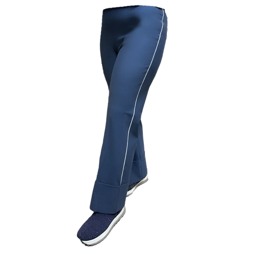 Ragno Pantalone da Donna a palazzo vestibilità Ampia D195PE S56