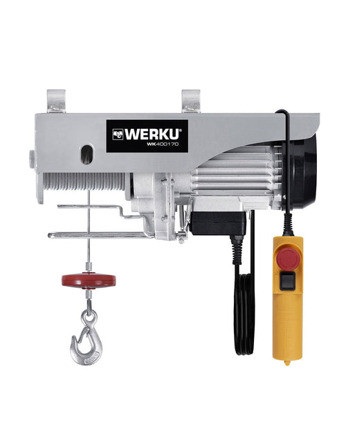 Paranco a cavo 200/400 Kg WERKU (750 W)