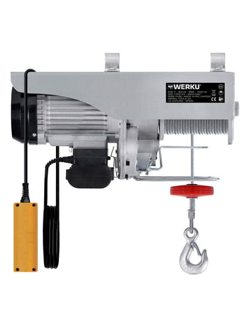 Paranco a cavo 500/1000 Kg WERKU (1600 W)