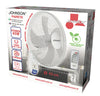 Ventilatore da Parete Fresco 43cm 3 velocità 45W Silenzioso Telecomando Timer