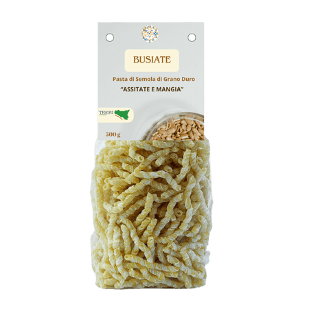 Pasta Busiate di Semola di Grano Duro