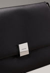 calvin klein BORSA CK PLAQUE MEDIUM SHOULDER BAG da donna