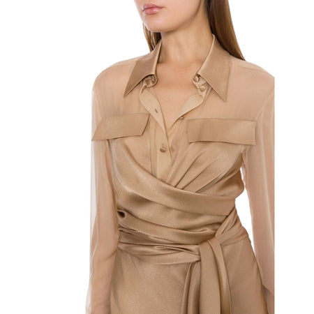 Alberta Ferretti vestiti casual donna alberta ferretti - abito - beige da donna