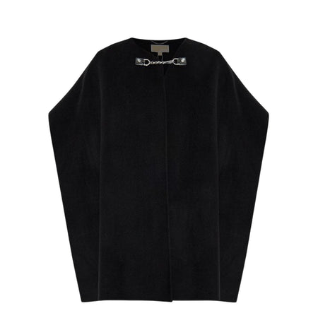 MICHAEL KORS cappotti donna michael kors - double - faced wool cape - nero da donna