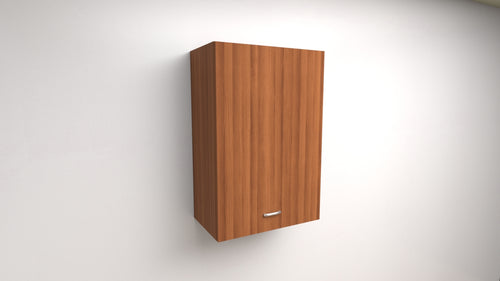Pensile 48x30x33 Compreso di 1 Anta Spedizione A Kit Le Misure Si intendono Altezza X Larghezza X profondità in colore Noce