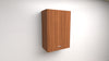 Pensile 48x60x33 Compreso di 1 Anta Spedizione A Kit Le Misure Si intendono Altezza X Larghezza X profondità in colore Noce