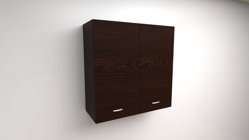PENSILE SCOLAPIATTI H 72 x L 80 x P 33 COMPLETO DI SCOLAPIATTI IN ACCIAIO INOX. SPEDIZIONE IN KIT WENGE'