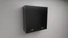 PENSILE SCOLAPIATTI H 90x L 80x P 33 COMPLETO DI SCOLAPIATTI IN ACCIAIO INOX. SPEDIZIONE IN KIT IN COLORE NERO