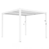 Gazebo pergola Bioclimatica con struttura in alluminio, tetto lamellare orientabile, da giardino e veranda