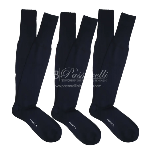Perofil Confezione 3 Paia Calza Lunga in Filo di Scozia VPRC00323 2411S42