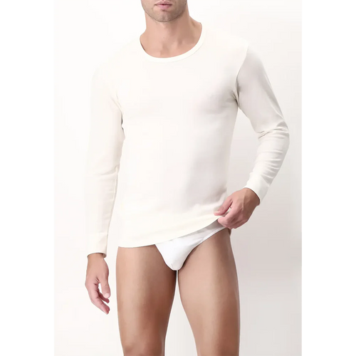 Perofil Maglia Intima da Uomo Manica Lunga in Cotone, Lana e Seta VPRT00190 2501S60