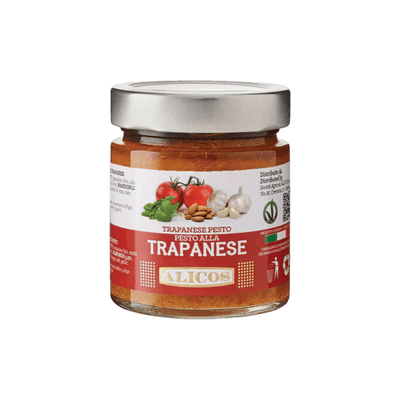 Pesto Trapanese | Artigianale - Ricetta Tradizionale | Alicos, Sicilia | 190g