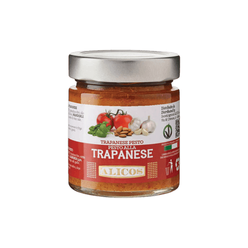 Pesto Trapanese | Artigianale - Ricetta Tradizionale | Alicos, Sicilia | 190g