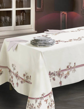 Sv Tavola x 12 Tessitura Randi Almond 150 x 270 Cm x 12 Cotone