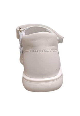 Scarpe sandalo tallonato Bambine balducci CITA  bianco velcro