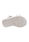 Scarpe sandalo tallonato Bambine balducci CITA  bianco velcro