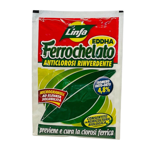 Ferrochelato Eddha gr.50 Rinverdente Bustina Microgranuli  Linfa