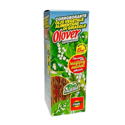 Olover Greenforce ml.250 Formulato a Base di Olio Vegetale Alimentare di Girasole  Linfa