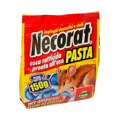Necorat Pasta gr.150 Esca Ratticida Pronta All’Uso  Linfa
