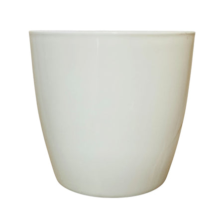 Vaso Lucido Tondo Mod. Nike D.22 Bianco