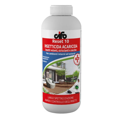 Reset 10 Lt. 1 insetticida-Acaricida Concentrato per il Controllo di Insetti Volanti, Striscianti e Zecche Cifo