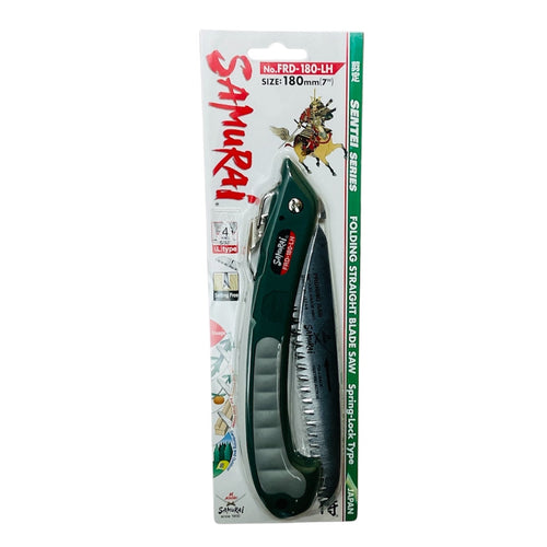 Seghetto Pieghevole Samurai FRD-180-LH con Lama Conica 180 mm.(7”) Samurai